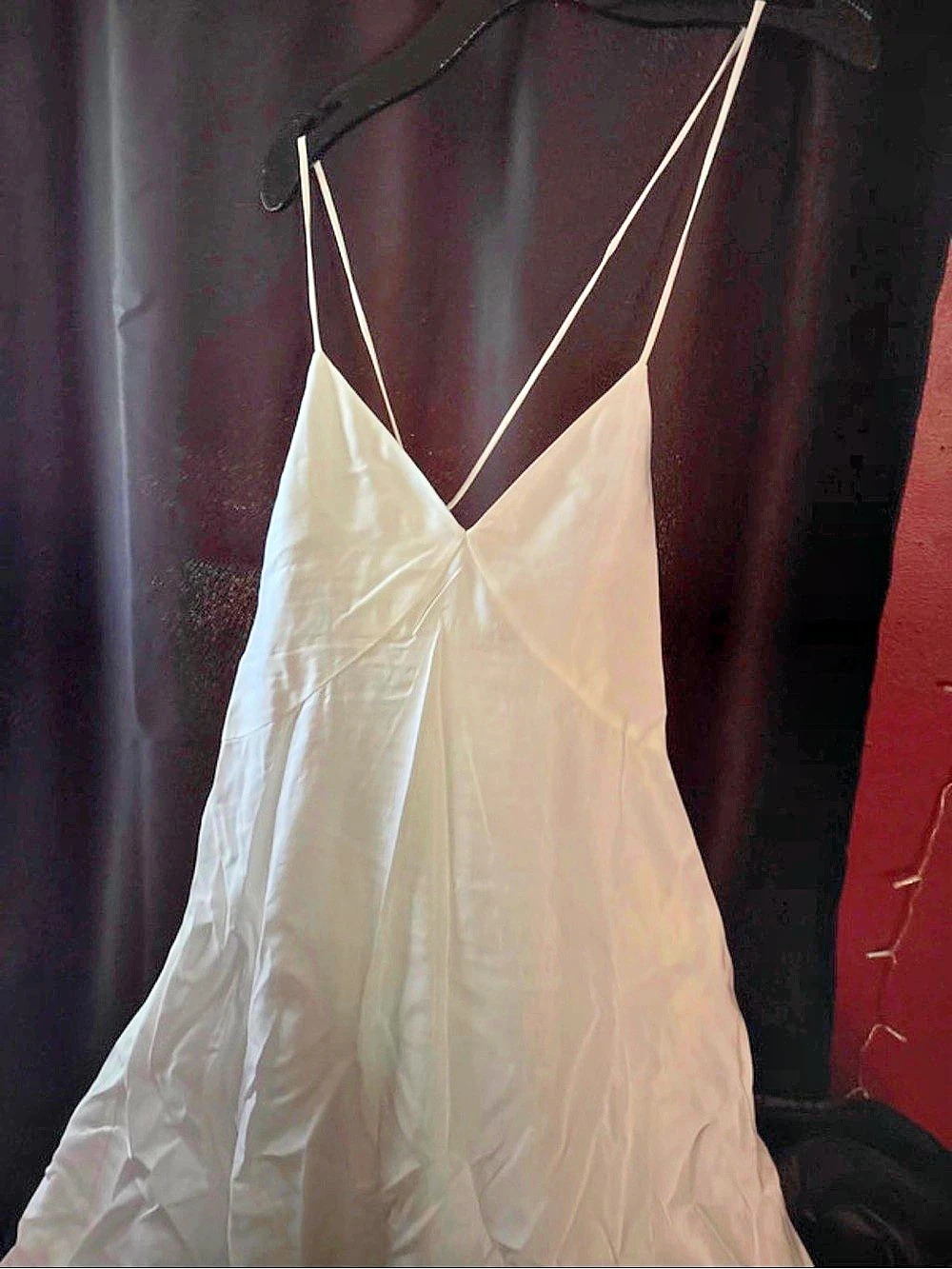 Banana Republic White Maxi Dress Size Medium Like New